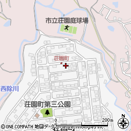 大阪府河内長野市荘園町31-26周辺の地図