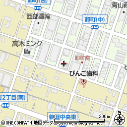 福山ダスキン周辺の地図