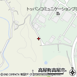 広島県東広島市高屋町高屋東5001-1周辺の地図