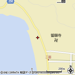 香川県小豆郡小豆島町二面486周辺の地図