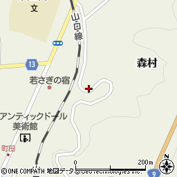 読売新聞津和野・日原専売所周辺の地図