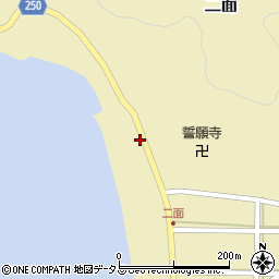 香川県小豆郡小豆島町二面436-1周辺の地図