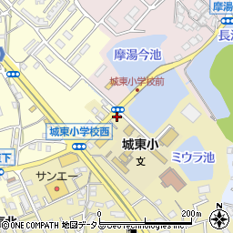 ガラス屋さん２４　大阪府岸和田市店周辺の地図