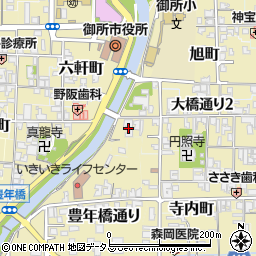 奈良県御所市1405周辺の地図