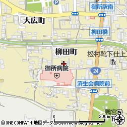 奈良県御所市404周辺の地図