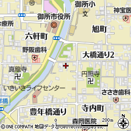 奈良県御所市1406周辺の地図