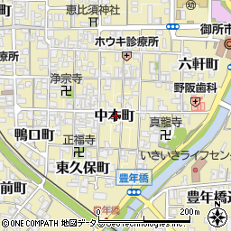 奈良県御所市1233周辺の地図