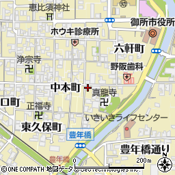 奈良県御所市1312周辺の地図