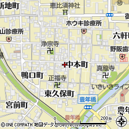 奈良県御所市1160周辺の地図