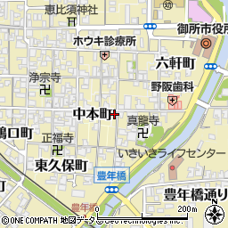 奈良県御所市1284周辺の地図
