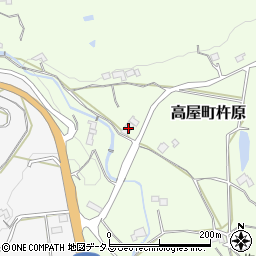広島県東広島市高屋町杵原585周辺の地図