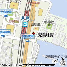 ジョイフル 児島駅前店周辺の地図