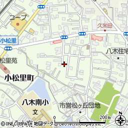 大阪府岸和田市小松里町1198周辺の地図