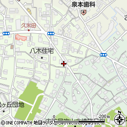 大阪府岸和田市小松里町1061周辺の地図