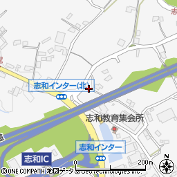 広島県東広島市志和町冠151周辺の地図