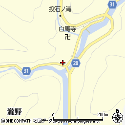 奈良県吉野郡東吉野村瀧野539周辺の地図