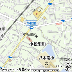 大阪府岸和田市小松里町827周辺の地図