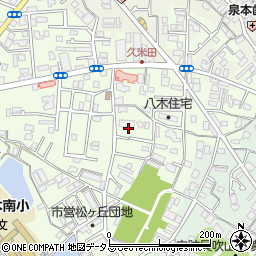 大阪府岸和田市小松里町1002周辺の地図
