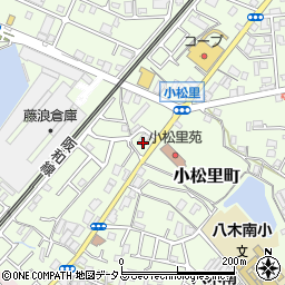 大阪府岸和田市小松里町551周辺の地図
