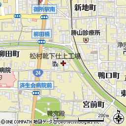 奈良県御所市柳田町373-14周辺の地図