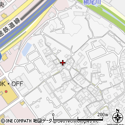 大阪府和泉市万町558周辺の地図