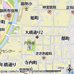 奈良県御所市1500周辺の地図