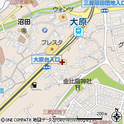 すたみな太郎広島大原店周辺の地図