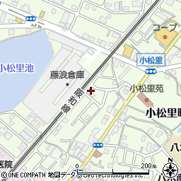 大阪府岸和田市小松里町204周辺の地図
