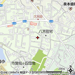 大阪府岸和田市小松里町1009周辺の地図