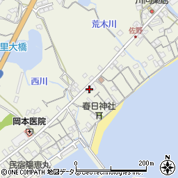 兵庫県淡路市佐野1720周辺の地図
