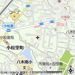 大阪府岸和田市小松里町850周辺の地図