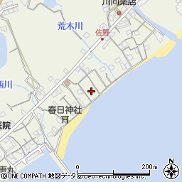 兵庫県淡路市佐野1548周辺の地図