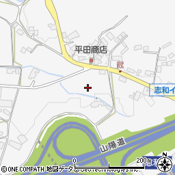 広島県東広島市志和町冠周辺の地図