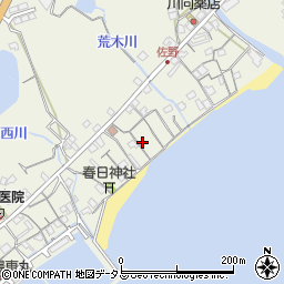 兵庫県淡路市佐野1551周辺の地図