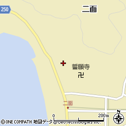 香川県小豆郡小豆島町二面560周辺の地図