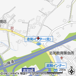広島県東広島市志和町冠160周辺の地図