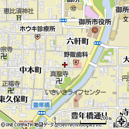 奈良県御所市1364周辺の地図