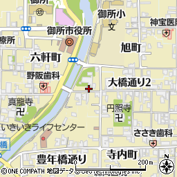 奈良県御所市1441周辺の地図