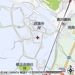 奈良県高市郡明日香村真弓1487周辺の地図