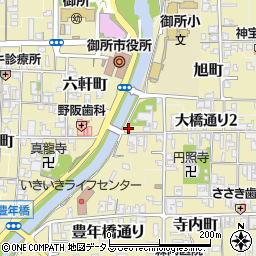 奈良県御所市1443周辺の地図