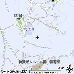 広島県福山市赤坂町早戸周辺の地図