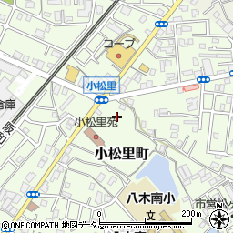 大阪府岸和田市小松里町834周辺の地図