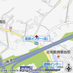 広島県東広島市志和町冠159周辺の地図