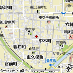 奈良県御所市1183周辺の地図