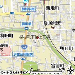 奈良県御所市柳田町373-7周辺の地図