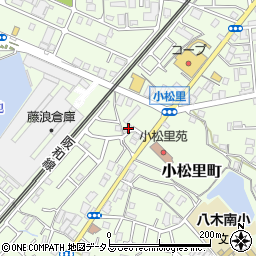 大阪府岸和田市小松里町548周辺の地図