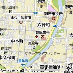 奈良県御所市1363周辺の地図