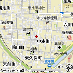 奈良県御所市1182周辺の地図