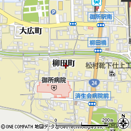 奈良県御所市399周辺の地図