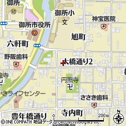 奈良県御所市1435周辺の地図